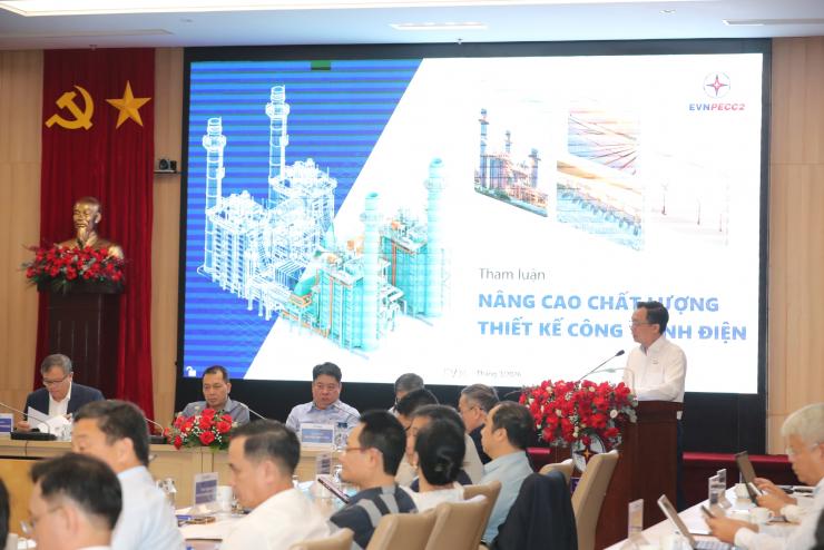PECC2 ĐỀ XUẤT GIẢI PHÁP NÂNG CAO CHẤT LƯỢNG THIẾT KẾ CÔNG TRÌNH ĐIỆN TẠI HỘI NGHỊ CÔNG TÁC TƯ VẤN ĐẦU TƯ XÂY DỰNG NĂM 2026 DO EVN TỔ CHỨC